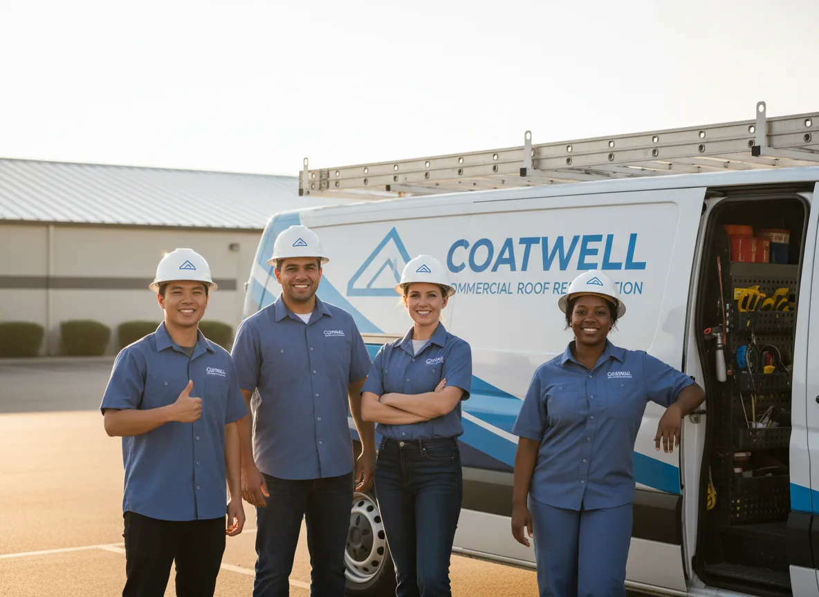 Commercial roof coating company in Grafton, MA